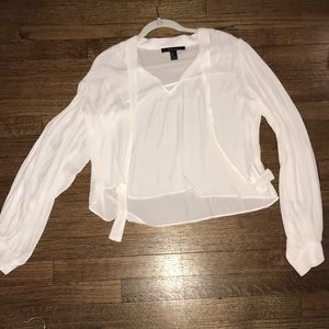 White blouse from Forever 21